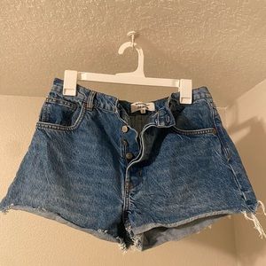 Reformation Woman’s Jean Shorts Size 28